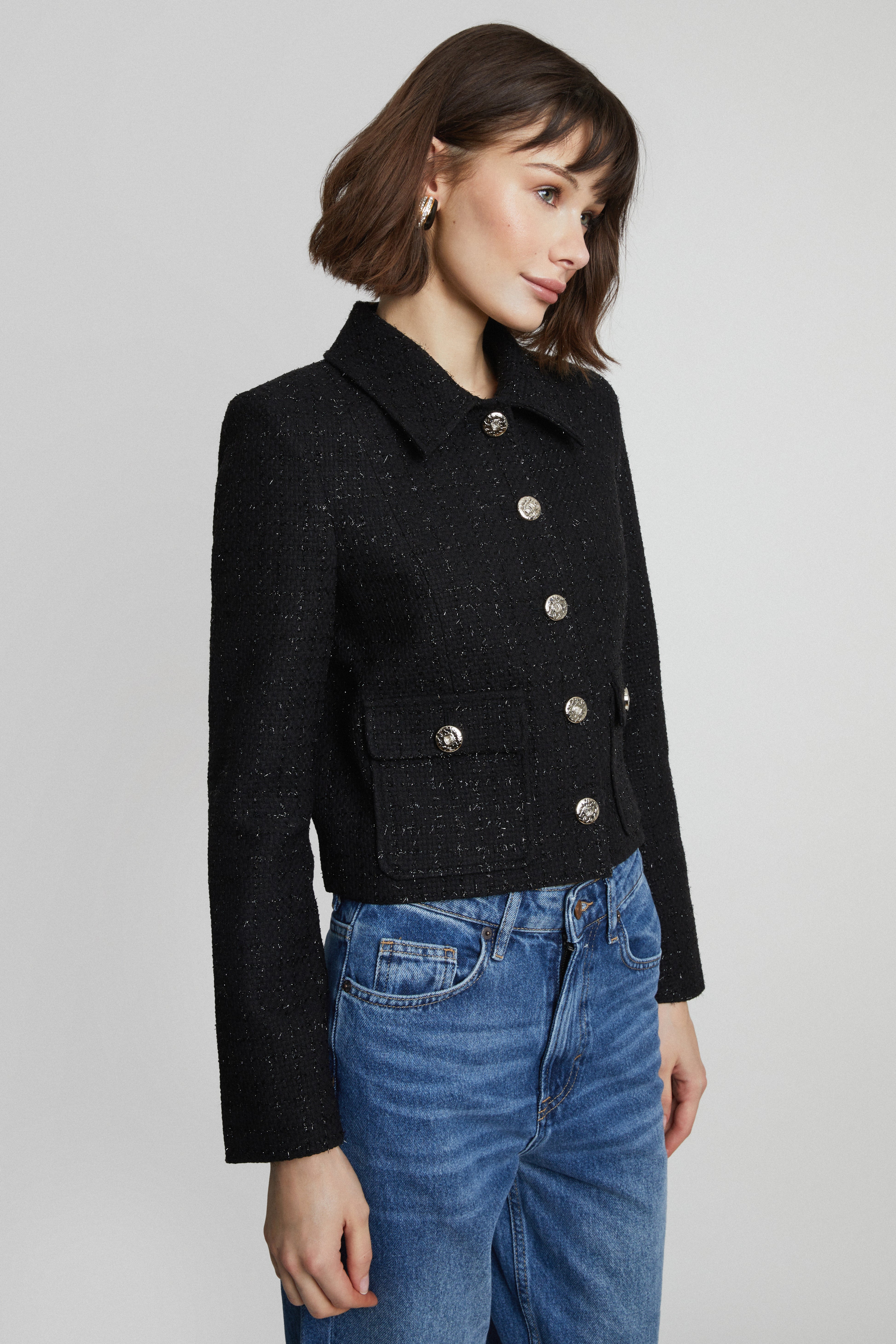 Aveline Tweed Jacket – BAL AIDEN